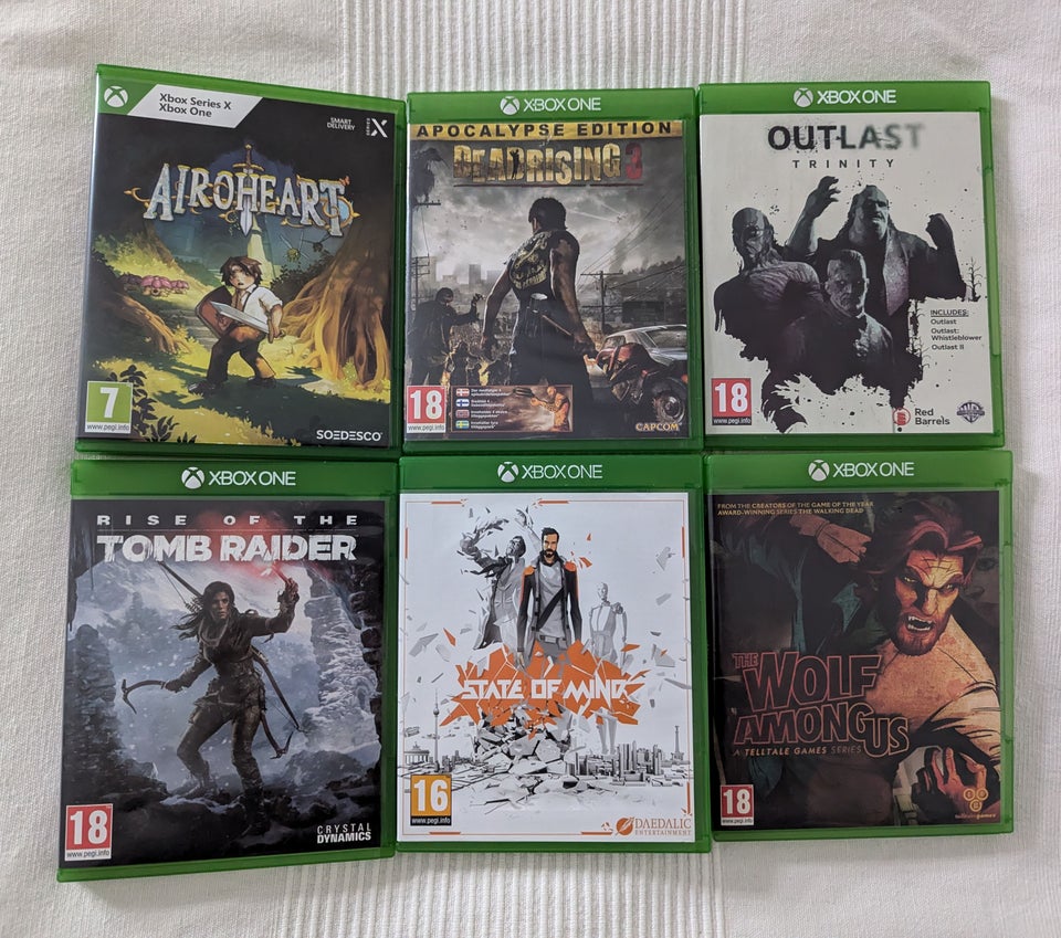 Xbox One / Series X Spil fra 60kr,