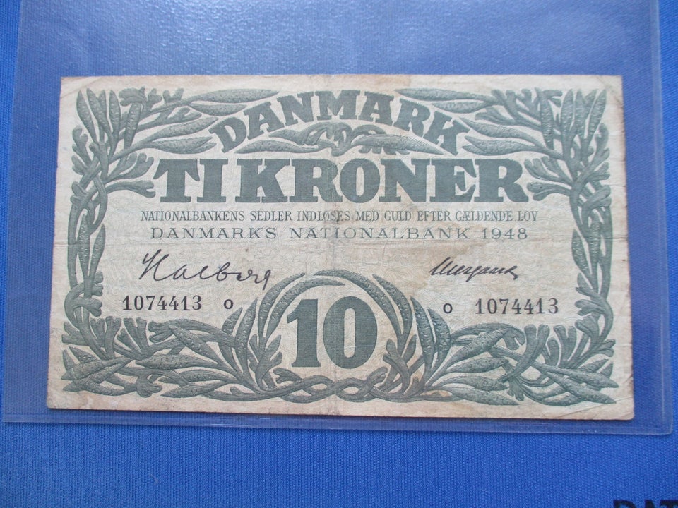 Danmark sedler 10 kr