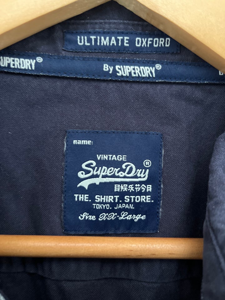 Skjorte, SuperDry, str. XL