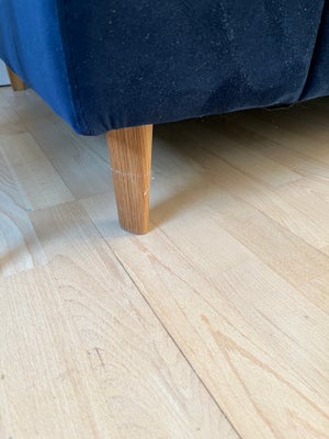 Sofa fløjl 3 pers