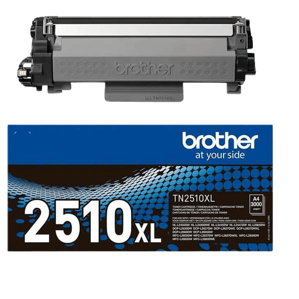 Lasertoner, Brother TN2510XL,