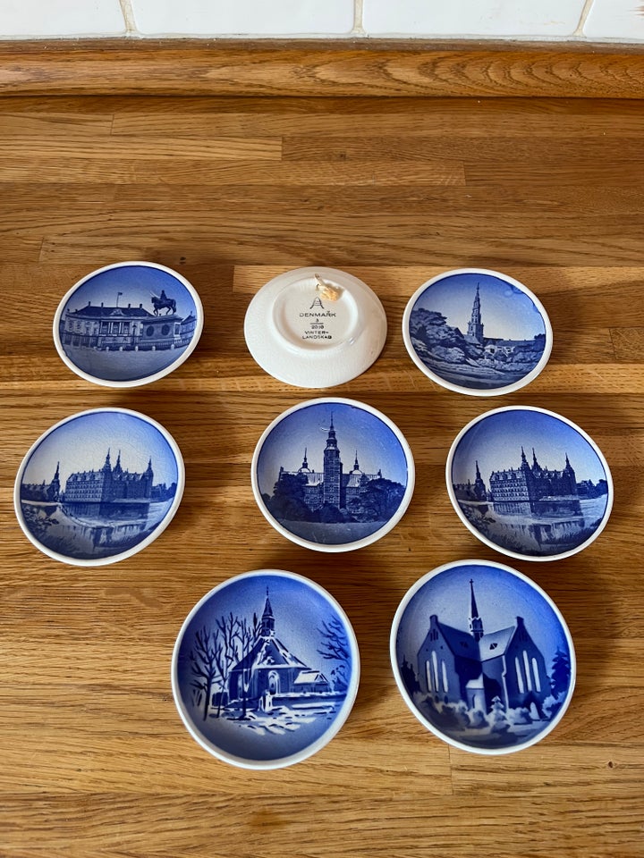 Turistplatter, Royal Copenhagen,