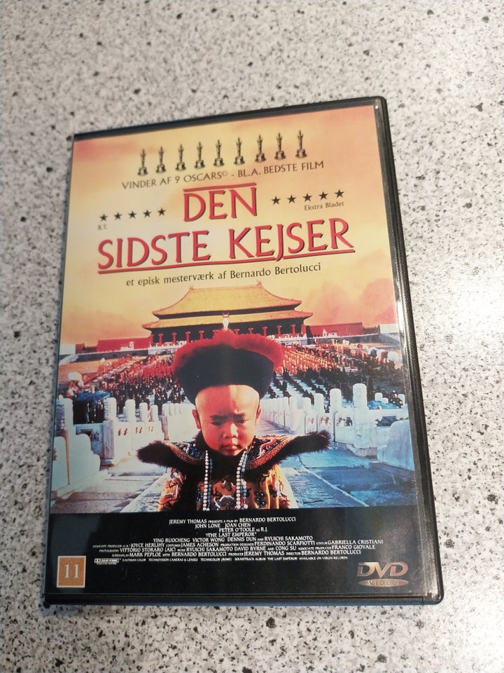 Den Sidste Kejser DVD drama