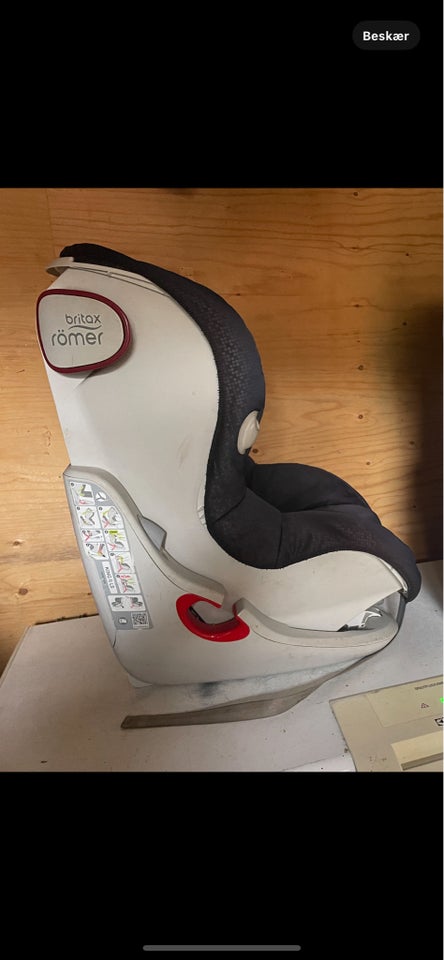 Autostol, op til 18 kg , Britax Römer