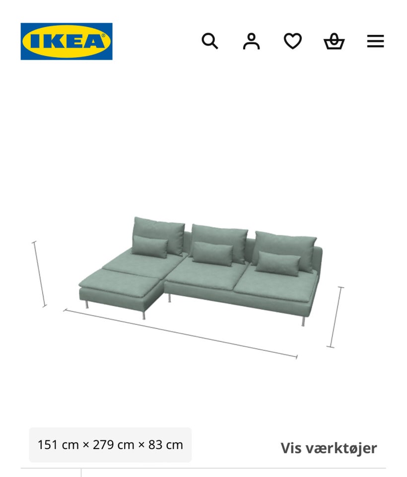 Sofagruppe, Ikea Søderhamn