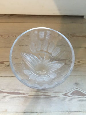 Glas Krystal vase