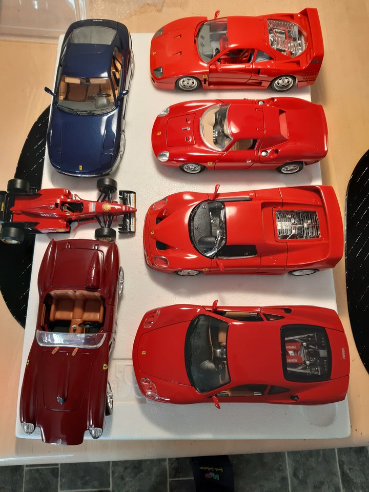 Modelbil, Burago Ferrari , skala