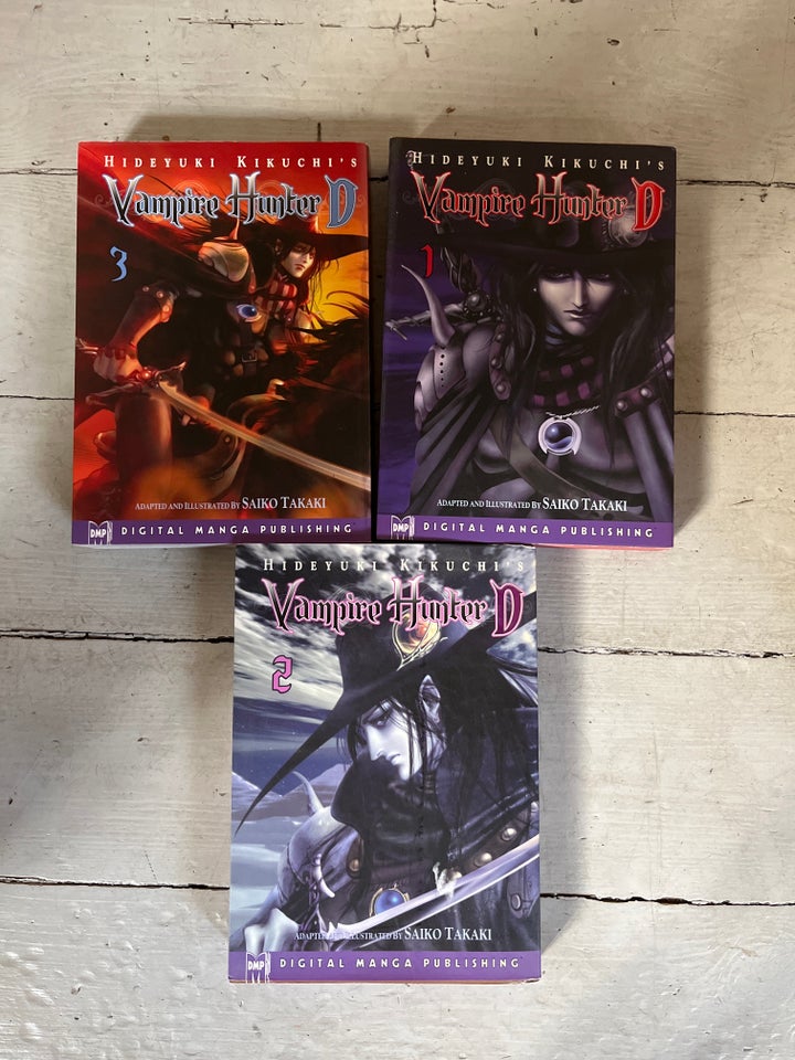 Vampire Hunter D 1-3, Takaki,