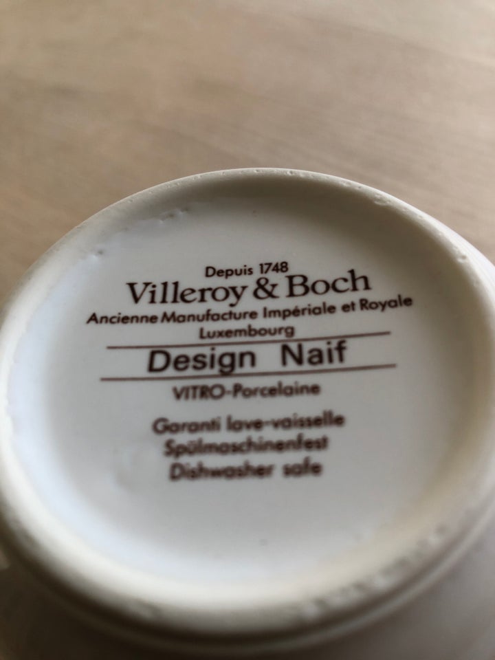 Porcelæn Kop VilleroyBoch