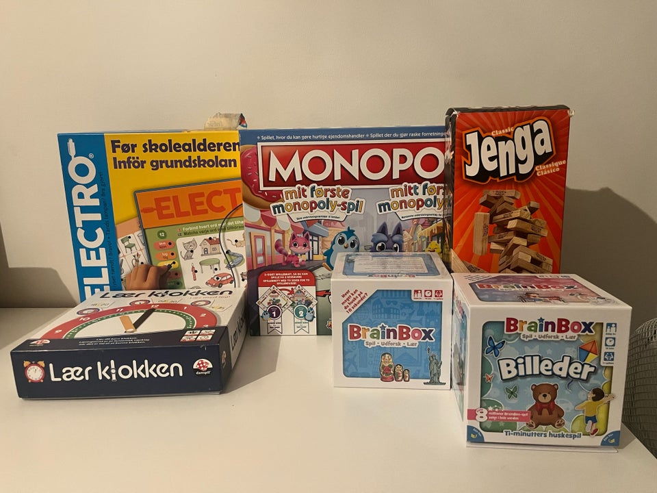 Monopoly, Børnespil, brætspil