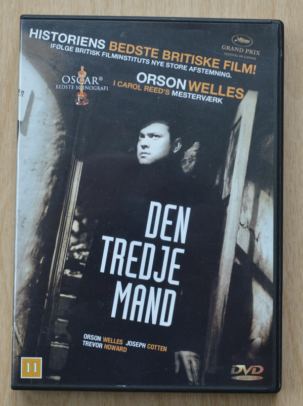 Den tredje mand, DVD, drama