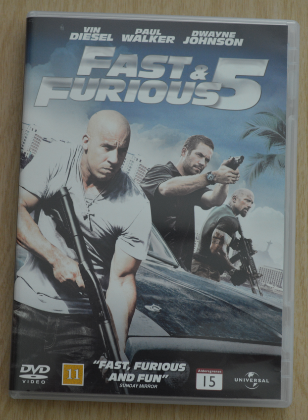 Fast and furious 5, DVD, action