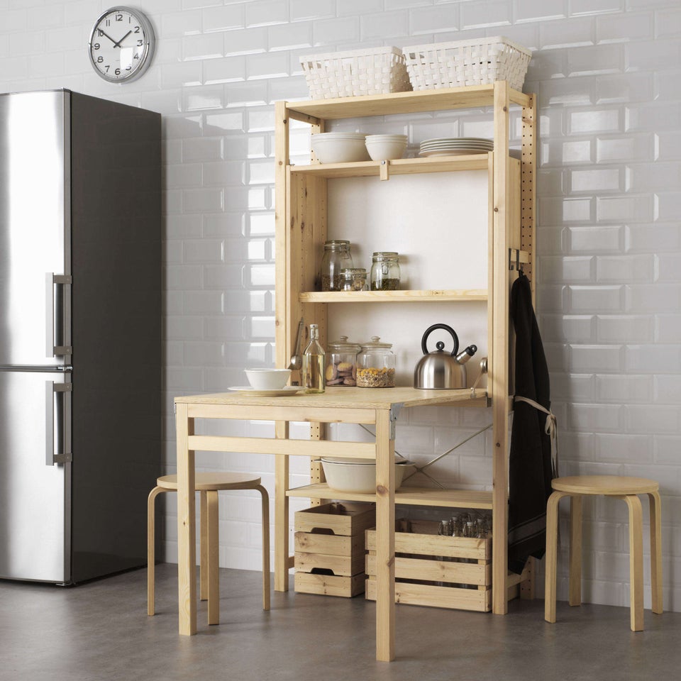 Reolsystem, IKEA Ivar, b: 80 d: 30 h: