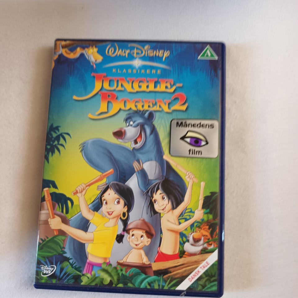 Junglebogen 2, instruktør ??, DVD