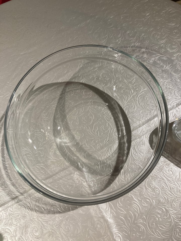 Glas Ovnfast skål og glasskål