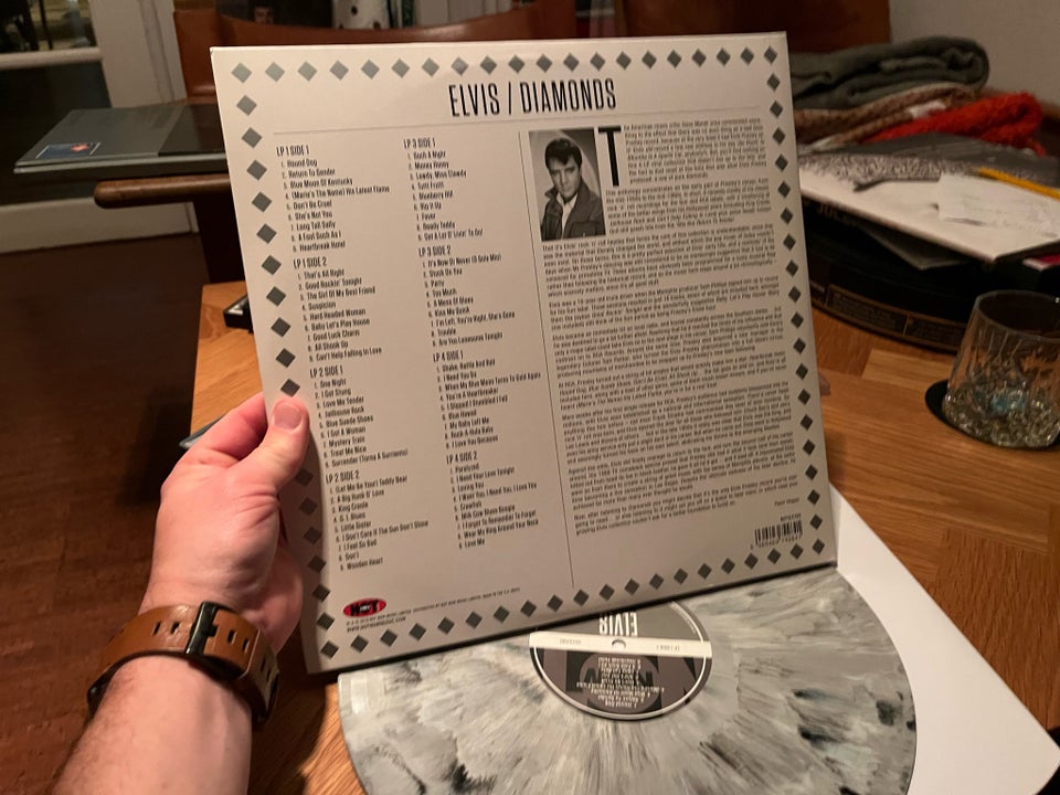 LP, Elvis Presley , Diamonds 72