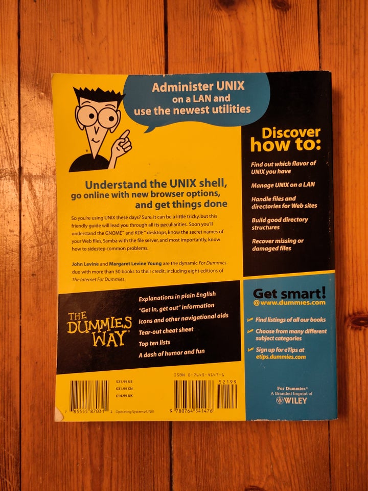 UNIX for Dummies, John Levine 