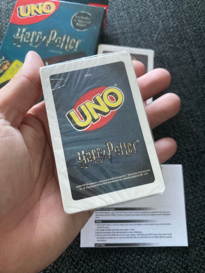 Harry Potter, Uno, kortspil