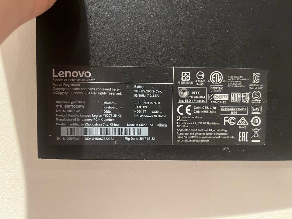 Lenovo, Tower, God