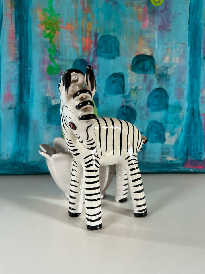 Keramik Zebra krukke Italy
