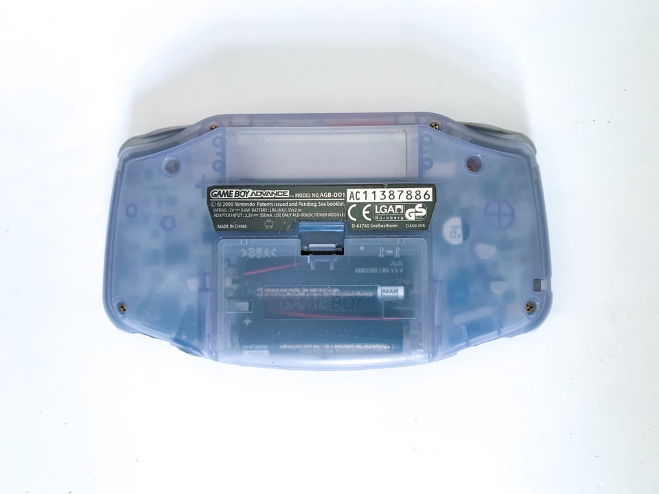 Nintendo Gameboy advance, GBA