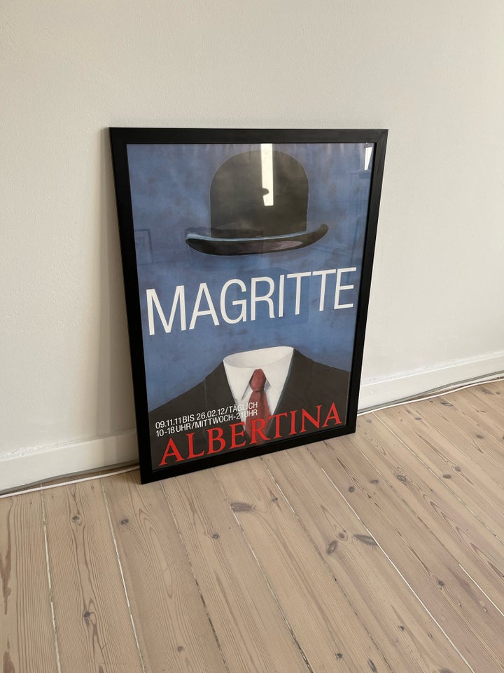 Kunstplakat Magritte b: 65 h: 85