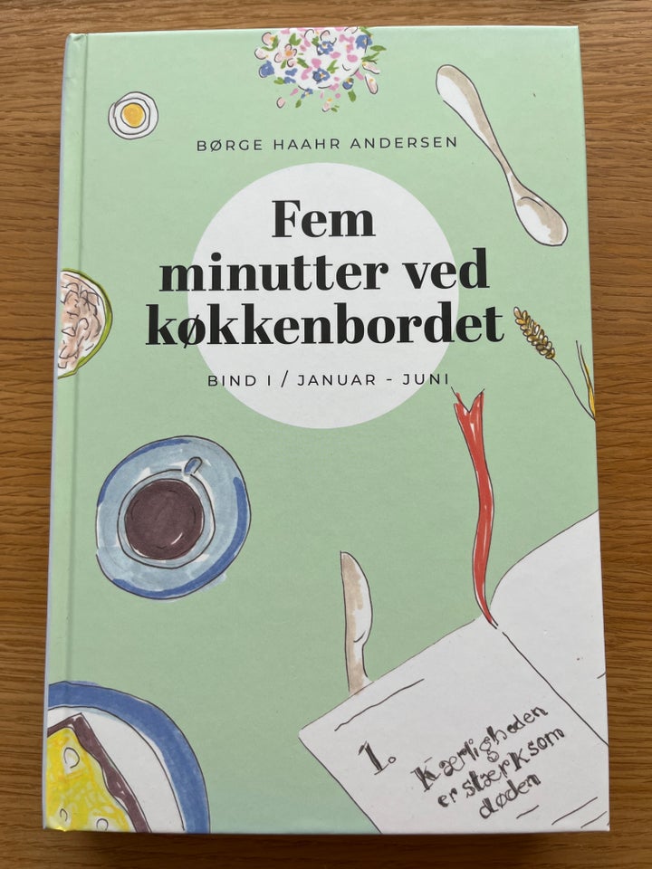 Fem minutter ved køkkenbordet,