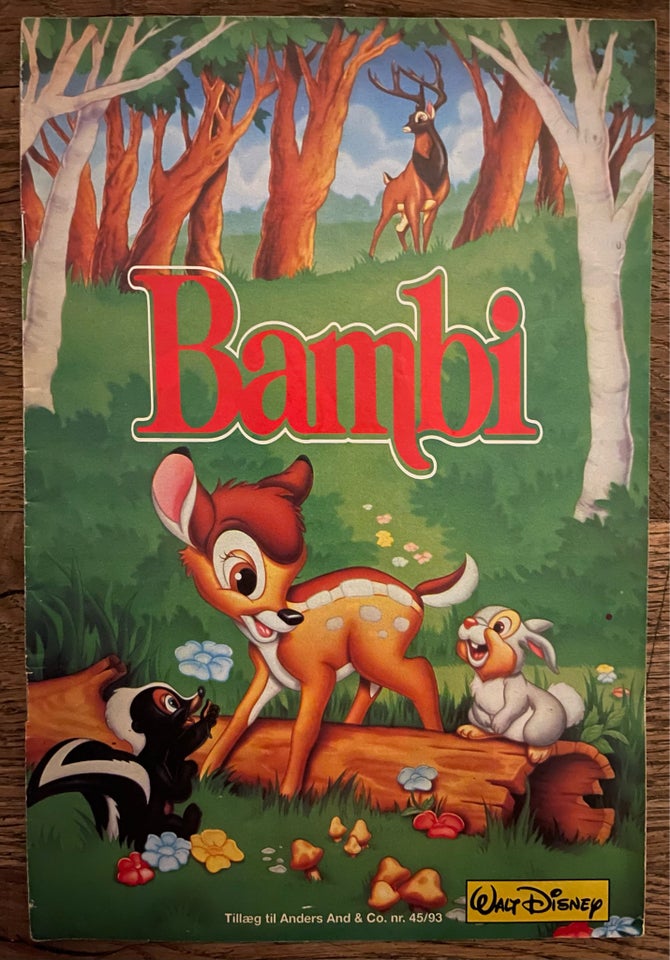 Bambi tillæg til Anders And 1993 nr.