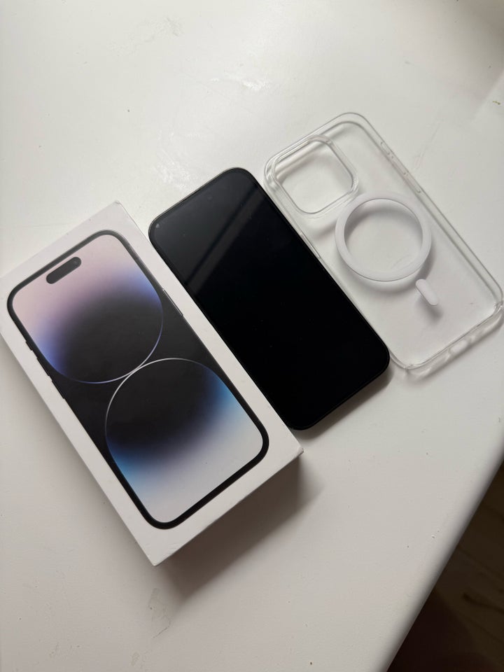 iPhone 14 Pro, 256 GB, sort