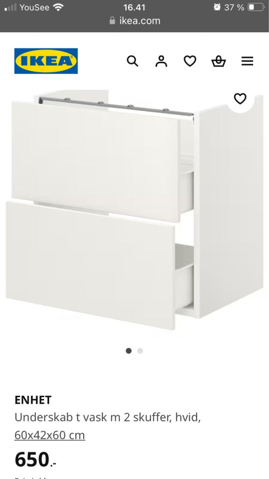 Underskabe, Enhet Ikea