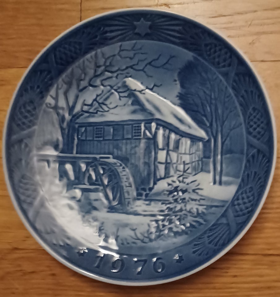 Porcelæn, Platte jul-vinter,