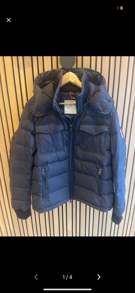 Vinterjakke, str. L, Moncler