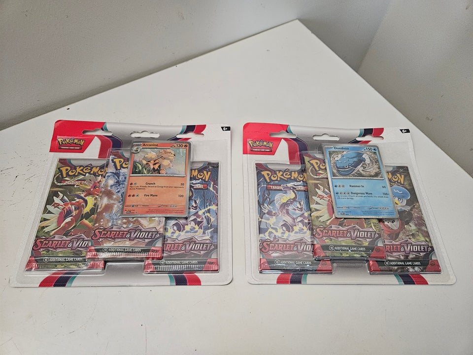 Samlekort, Pokemon 3pack SV01 base