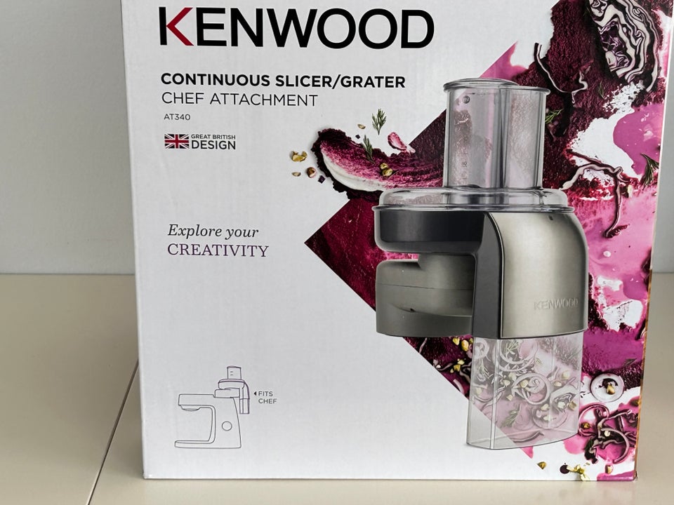 Råkostapparat og Blender Kenwood