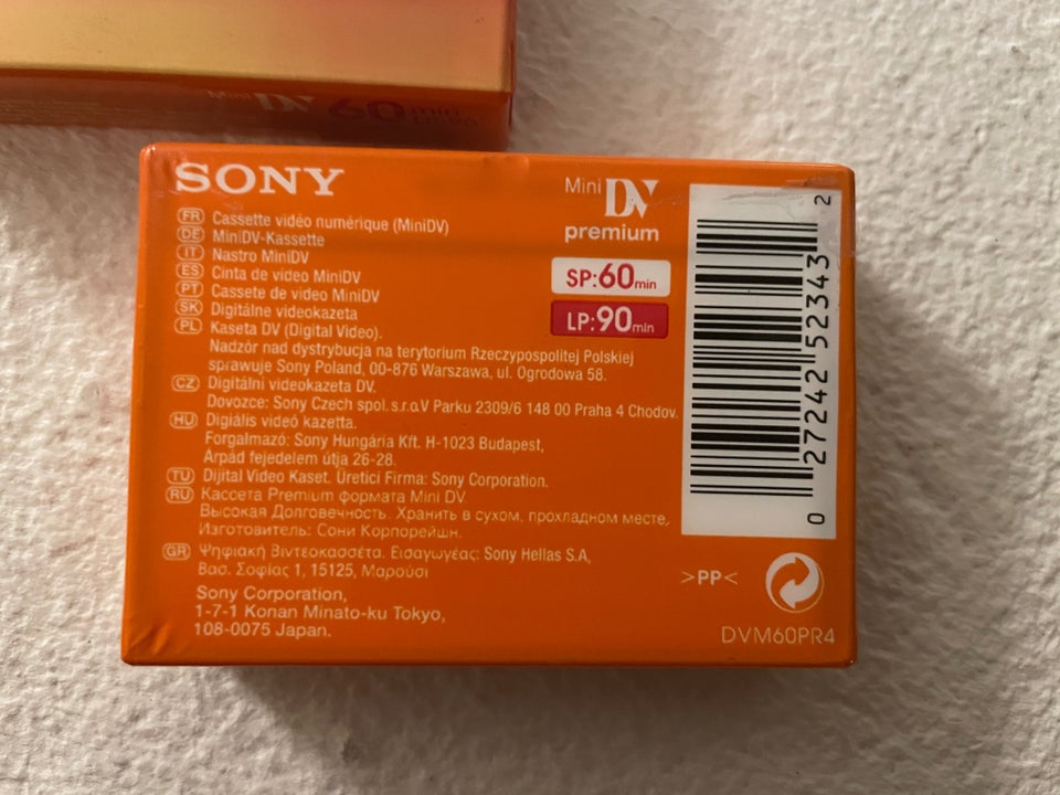 Sony DV bånd , Sony, DV premium 60