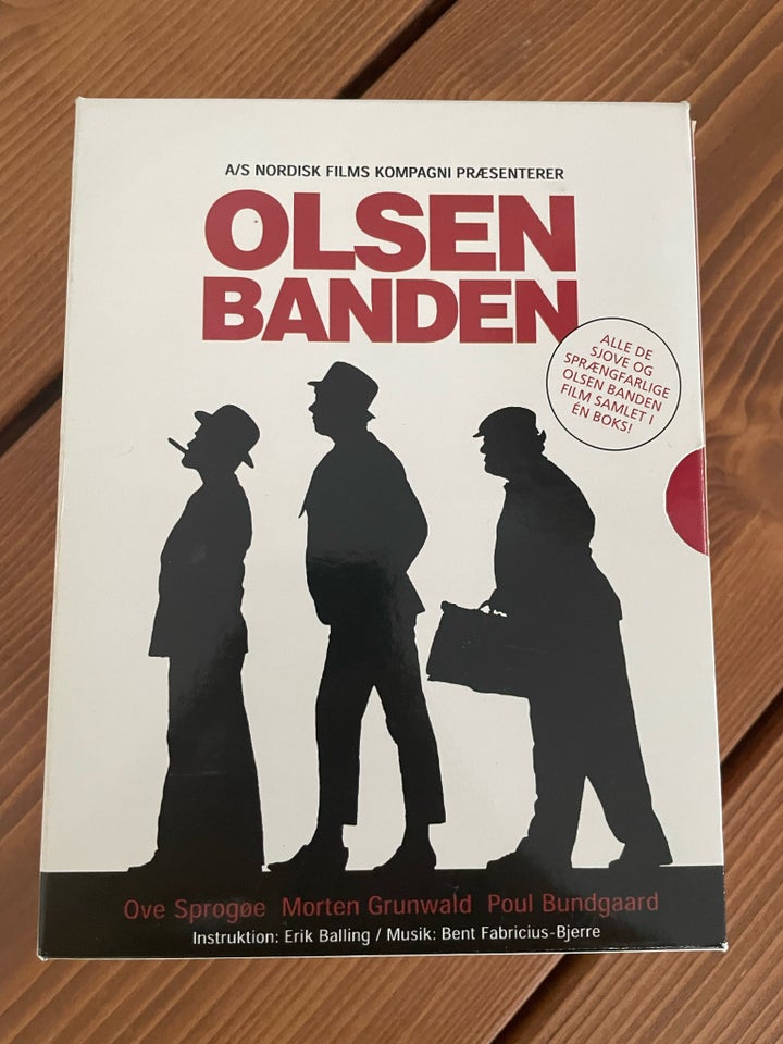 OLSEN BANDENS 14 samlede film, DVD,