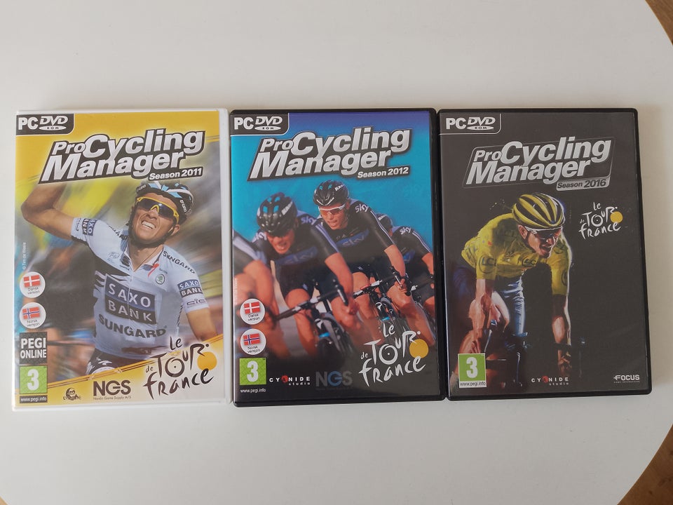 3 Pro cycling manager spil, til pc,