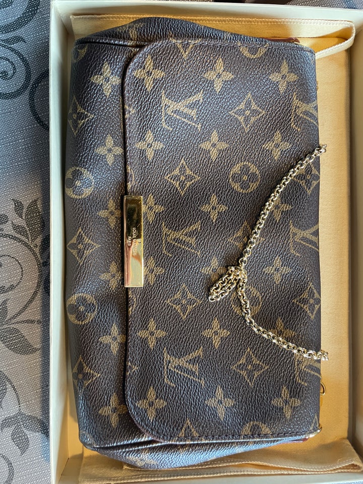 Clutch, Louis Vuitton, læder