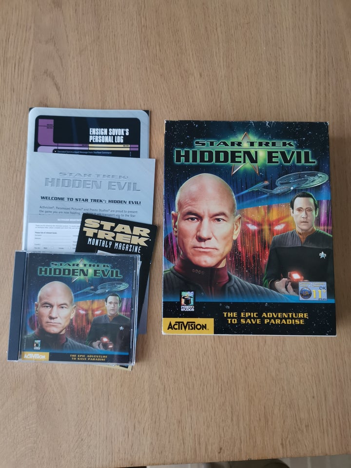 Star Trek Hidden Evil big box anden