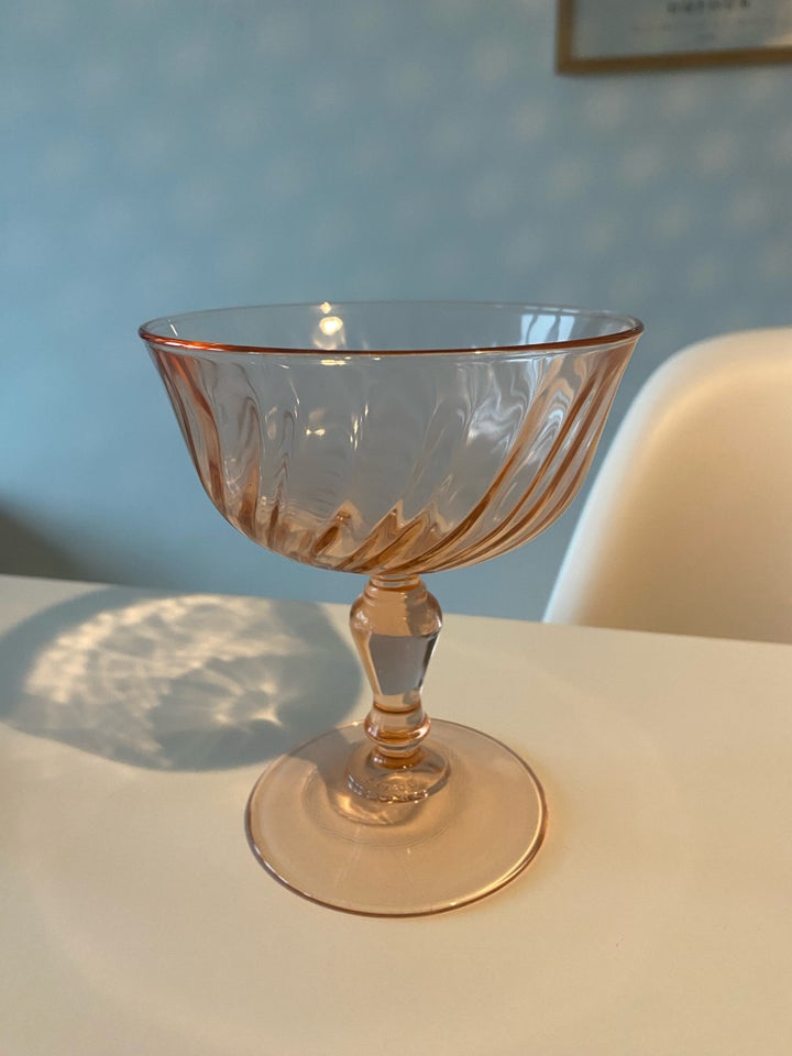 Glas, Champagneskål, Rosaline