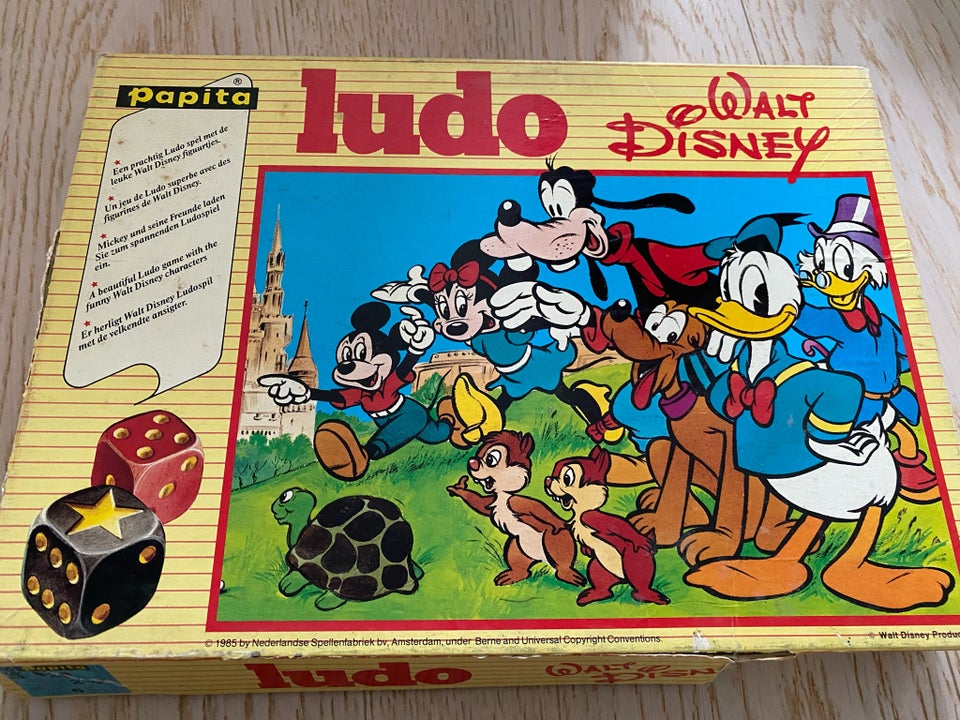 Walt Disney Ludo, Familiespil ,