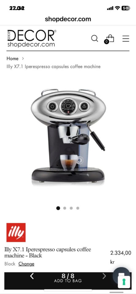 Iperespresso Illy