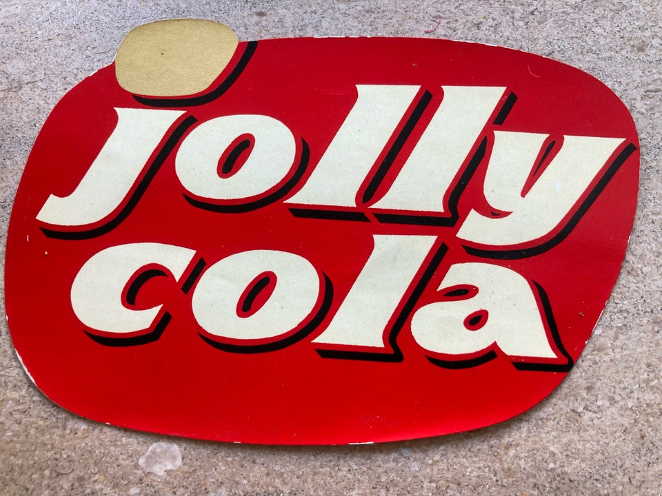 Jolly Cola klistermærke Jolly