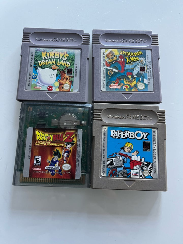 Gameboy spil Mario mm Gameboy