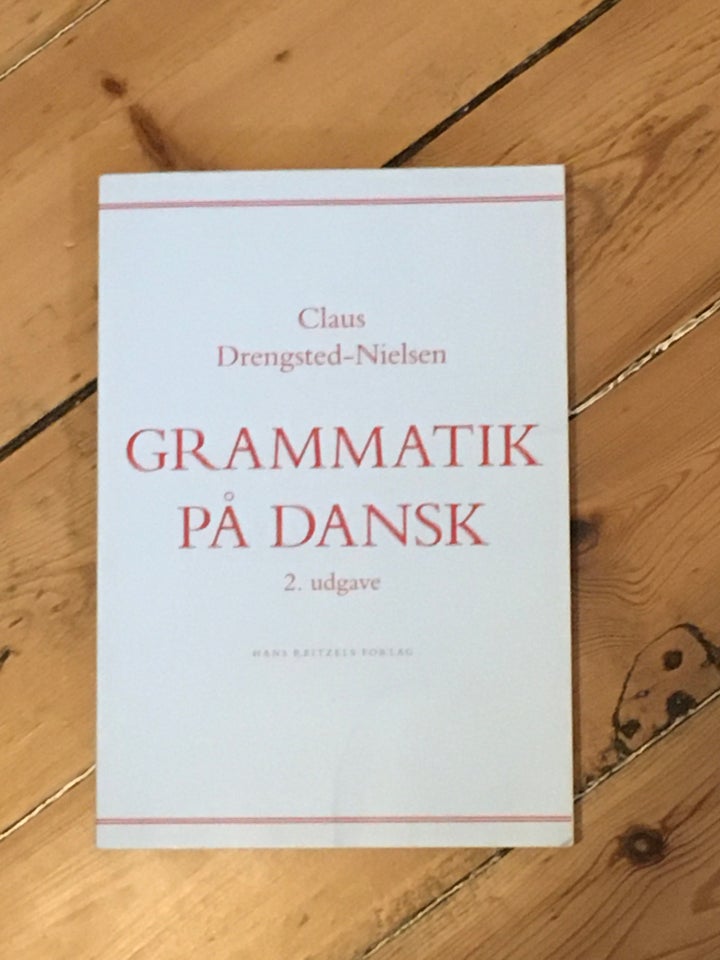 Grammatik på dansk, emne: sprog