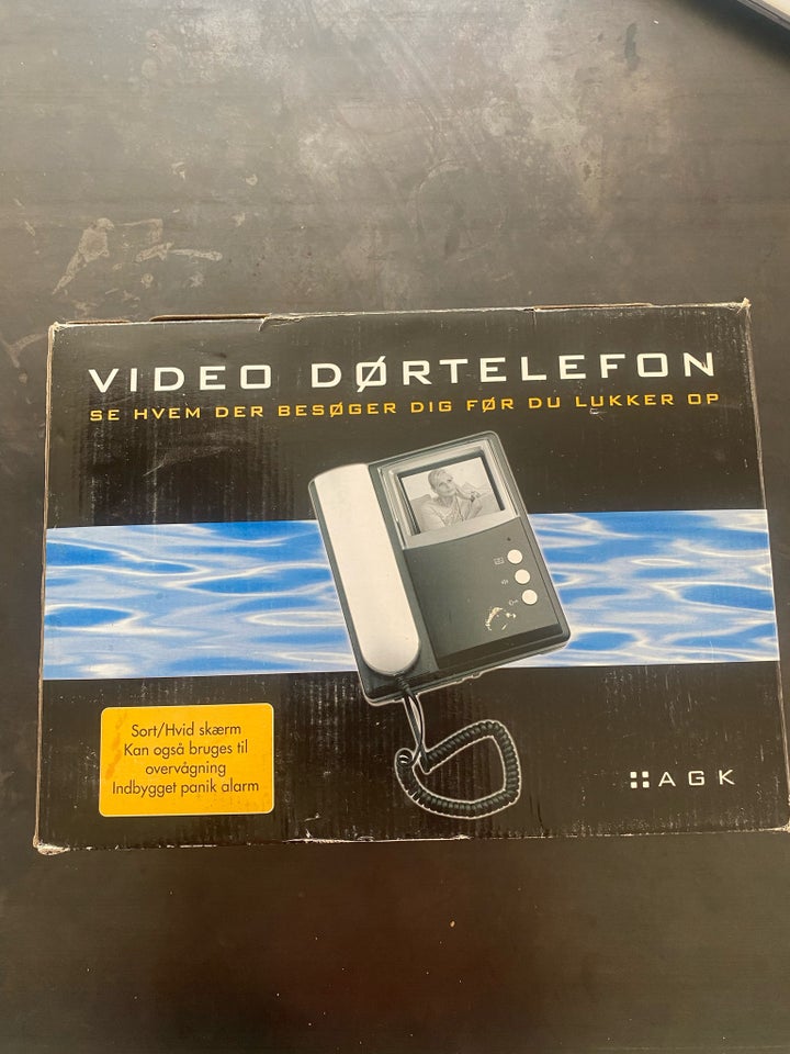 Dørklokke Agk video dørtelefon