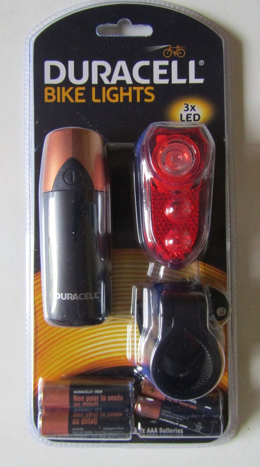 Cykellygter, Duracell Bike Lights