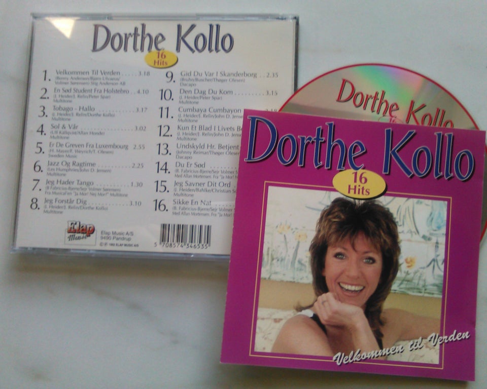 Dorthe Kollo: 16 Hits (Velkommen