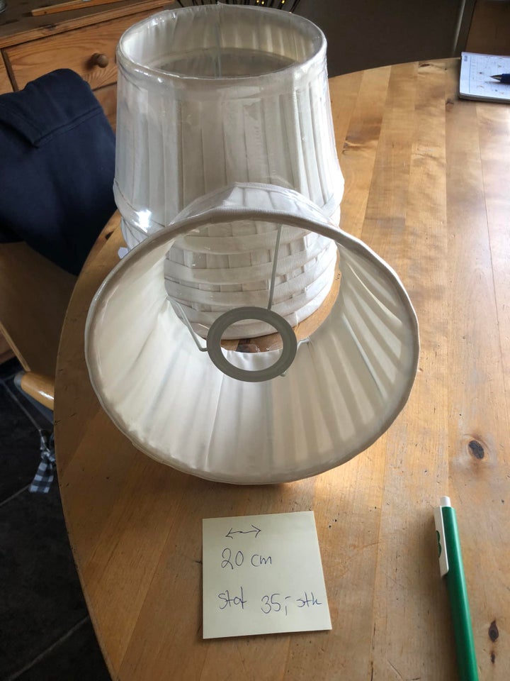 Anden bordlampe lampeskærme