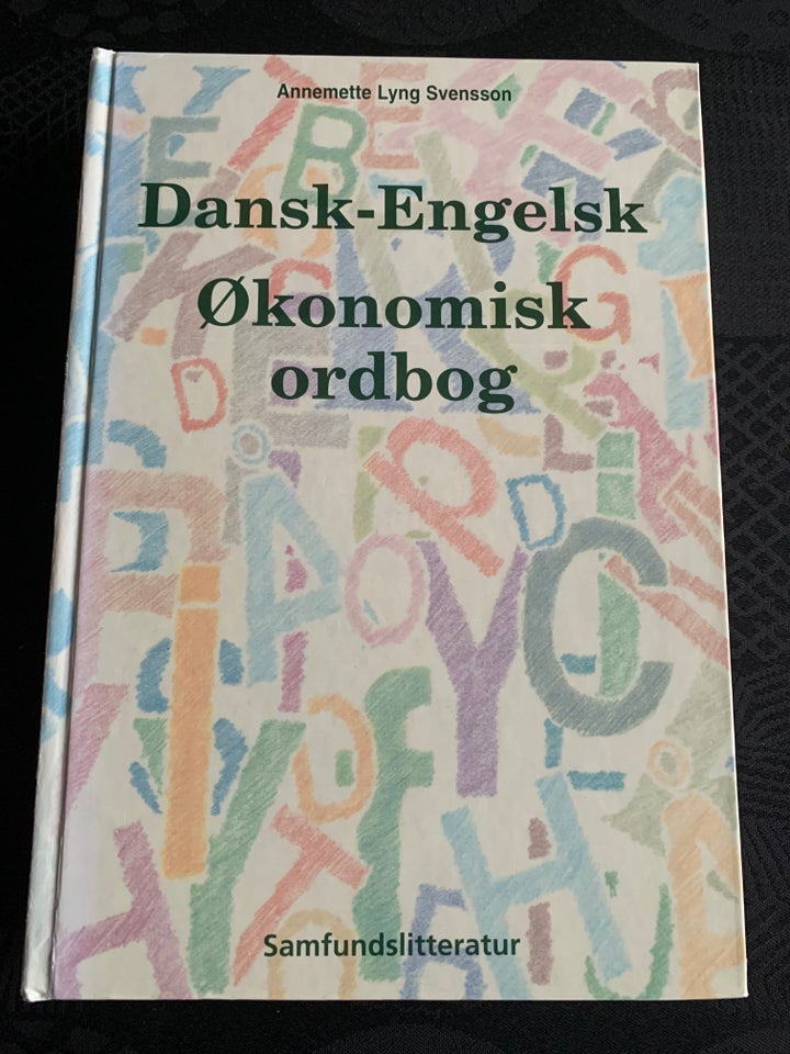 Dansk engelsk økonomisk ordbog,